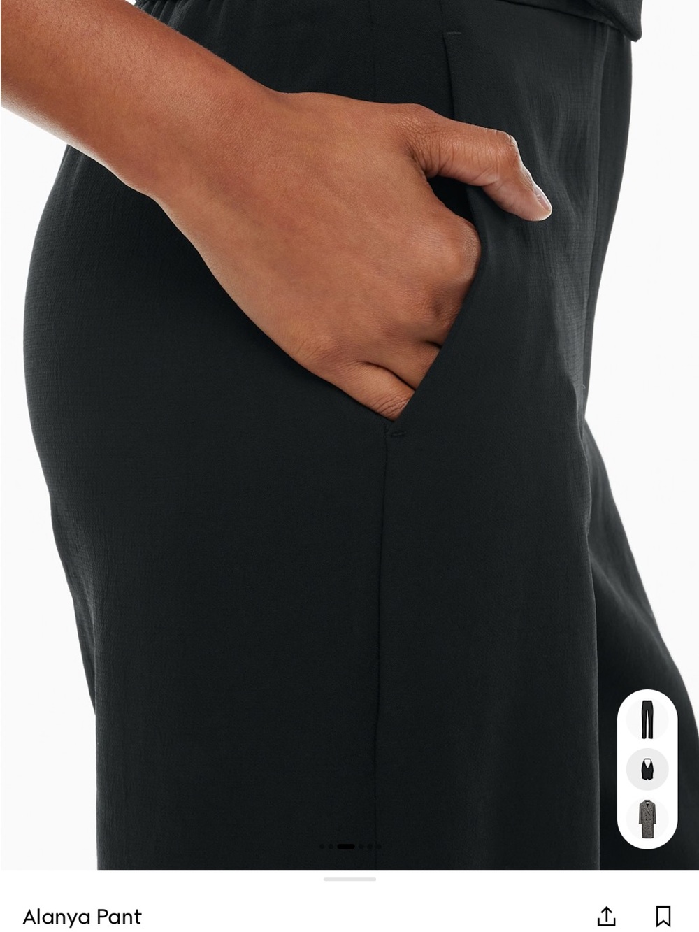 Wilfred Alanya Pants - Black - Picture 2 of 9